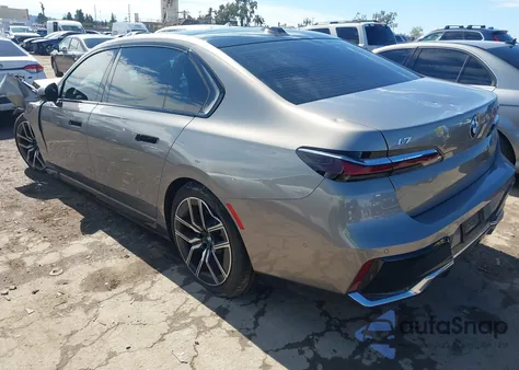 2024 BMW I7 xDrive60 from USA, damaged, VIN WBY53EJ0XRCP46331